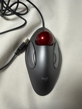 Logitech Trackman Marble Wired USB Ambidextrous Trackball Mouse T-BC21 picture