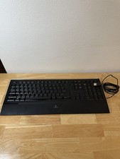 Logitech K740 Illuminated Wired Keyboard Ultra-Slim Y-UY95 Tested Working picture