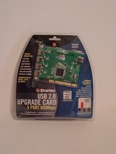 Stratitec USB 2.0 Upgrade Card 5 Port 480Mbps Windows Compatible High Speed picture