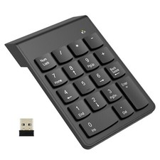 NOOX Wireless Number Pad, Numeric Keypad Numpad Keyboard 10 Key USB Keypad Of... picture