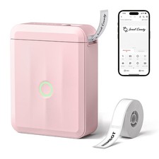 D110 Upgraded Version Mini Label Maker Machine with Tape, Portable Bluetooth ... picture