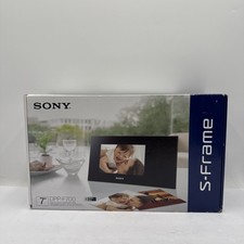 Sony S-Frame Digital Photo Printer/ Frame Black 7” DPP-F700 Digital Frame picture