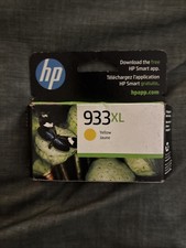 2x GENUINE HP 933XL Yellow High Yield Ink Cartridge CN056AN NEW SEALED 12/24 picture
