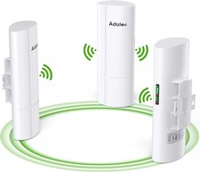 3-Pack Wireless Bridge Kit  Wireless Network Expansion  Gigabit Point to 2 Point picture