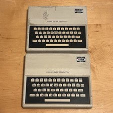 Radio Shack Micro Color Computer TRS 80 Model 26-3011 UNTESTED LOT OF 2 picture