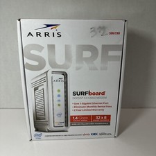 ARRIS SURFboard SB6190 DOCSIS 3.0 32 x 8 Gigabit Cable Modem White picture