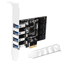 PCIE 4-Ports Superspeed 5Gbps USB 3.0 Expansion Card for Windows FS-U4L-Pro picture