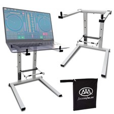 AxcessAbles Portable DJ Laptop Stand with Bag | Folding Laptop Stand | Elevated picture