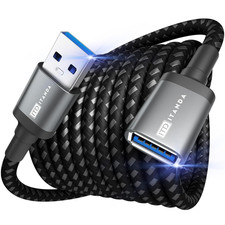 ITD ITANDA 10FT USB Extension Cable 3.0 Cord Type A 10 FT, Grey picture