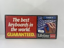 KeyTronic Lifetime Classic II PS/2 Keyboard PC/AT Adapter Large Enter Black NEW picture