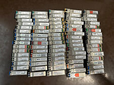 HUGE LOT - 81 Various Optical Transceiver Switch Module 10BASE TO 1000BASE - picture