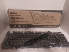 IMicro Stylish 107-Key Wired keyboard KB-IMK15 picture