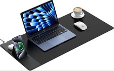 TopMade Wireless Charging Mouse Pad Waterproof Gaming Ultra-Smooth Desk Mat picture