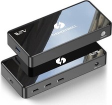 $150 4 Mini Dock IVIIN 6-in-1 Thunderbolt 4 Docking Station T4809 Black picture