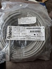 Gefen Shielded CAT5 100ft Cable, CAB-CAT5S-100CO, Gray New In Factory Package picture