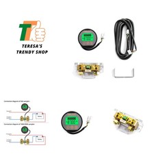 Comprehensive Battery Monitoring Solution: 8-80V Voltage & 500A Current Meter picture
