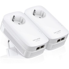 TP Link TL-PA9020P KIT AV2000 2-Port Powerline Starter Kit picture