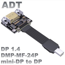 ADT DP Male to Female Extension Cable Mini-DisplayPort Dp1.4 Graphics Cable New picture