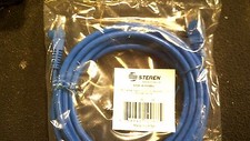Steren 308-610BL 10ft Blue Cat5 Cable Jumper picture