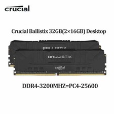 Cru 3200 MHz PC4-25600 DDR4 32GB(2×16GB) RAM Desktop Memory DIMM 288PIN 1.35V picture