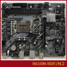 FOR ASROCK H610M-HDV/M.2 LGA1700 DDR4*2 Intel 64GB Micro ATX Ｍotherboard Test picture