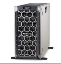 DELL EMC TOWER POWEREDGE T640 8 BAY LFF SERVER DUAL GOLD 5118 32GB H730P picture