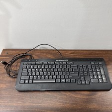 Alienware SK-8165 USB Wired Gaming Multimedia Keyboard 040CM0 Tested Working picture