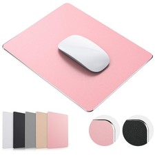 JEDIA Rose Gold Aluminum Mousepad 9.4 x 7.9in Waterproof picture