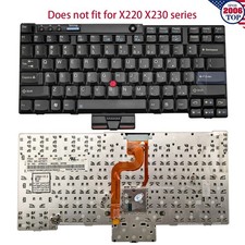 US Keyboard Non-Backlit for Lenovo Thinkpad X200 X200s X200si X200T X201 X201s picture