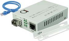 Multimode LC 850 nm Gigabit Fiber Media Converter - Includes SFP 550 m (0.34 ... picture