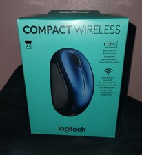 Logitech M185 Compact Wireless Mouse Blue picture