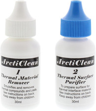 Arcticlean 60Ml Kit 1 & 2 Thermal Grease Paste Compound Remover and Purifier picture