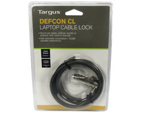 Targus DEFCON T-Lock Resettable Combo Cable Lock for Laptop Computer and Desktop picture