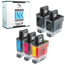 CMYi Black Color Ink Lot fits Brother LC41 Cartridges for DCP Intellifax MFC picture