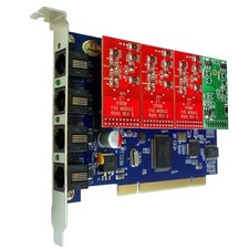 TDM 400P 3 FXO+1 FXS Modules Asterisk Card TDM 410P For Asterisk Free PBX ISABEL picture