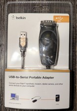 Genuine Belkin USB-to-Serial Portable PC Adapter NEW picture