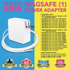 85W AC Power Adapter Charger for Macbook Pro 15