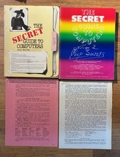 The Secret Guide to Computers Volume 1 and 2 by Russ Walter with newsletters picture