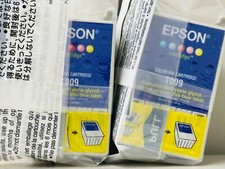 New Genuine Epson T009 Color 2PK Ink Cartridges Bag picture