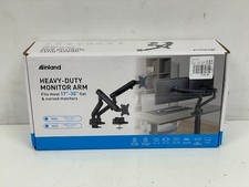 Inland Dual Screen Slim Heavy-Duty Mechanical Spring Monitor Arm 17-35