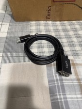 54329 C2G 6ft DisplayPort to DVI Adapter Cable - M/M - DisplayPort/DVI-D NEW~ picture