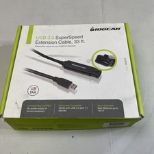 IOGEAR GUE310 USB 3.0 Active Extension Cable 33ft 5Gbps Daisy Chain NEW picture
