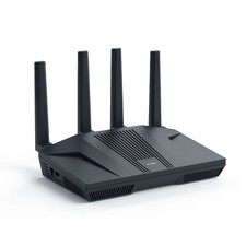 GL.iNet Flint 2 GL-MT6000 Wi-Fi 6 Gaming VPN Router Dual 2.5G Ports Black picture