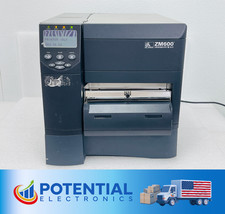 USED - Zebra ZM600 Durability High-Performance Industrial Barcode Label Printer picture