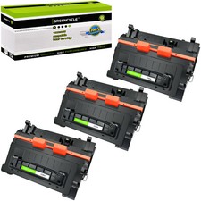 3PK CF281A BK Toner fit for HP 81A LaserJet Enterprise M605dn M605X M606dn M630f picture