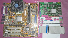 ASUS Socket A motherboard AMD Athlon XP 1800+ CPU 512MB DDR Geforce 2 64MB combo picture
