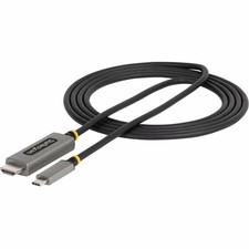 StarTech 6ft (2m) USB-C to HDMI Adapter Cable, 8K 60Hz, 4K 144Hz, HDR10, USB picture