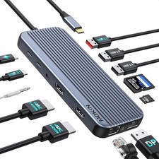 MOKiN USB-C 12 in 1 -   DOCKING STATION FOR LAPTOP - MODEL MOUC3702 picture