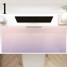 1pc Gradient Color Large Mouse Mat Waterproof Silicone Mouse Pad Keyboard Mat picture