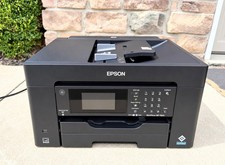 Epson WorkForce WF-7820 Wide Format All-in-One Printer 13x19 Tested Working picture